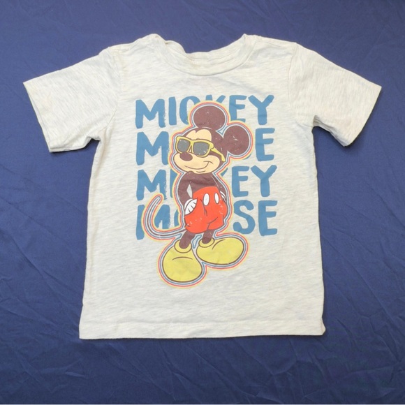 2 (two) Disney Mickey Mouse Cream Sweatshirt and shirt - Picture 3 of 6